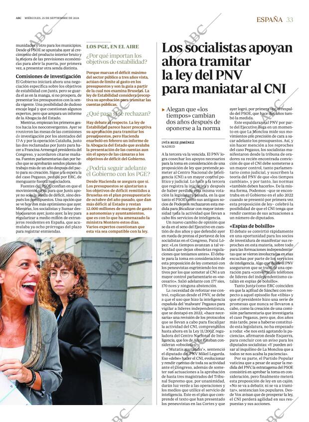 ABC SEVILLA 25-09-2024 página 33