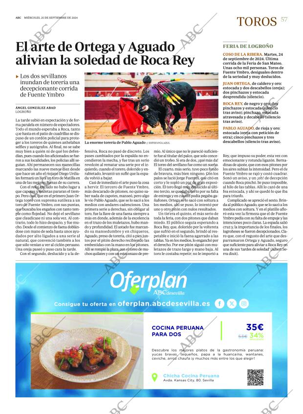 ABC SEVILLA 25-09-2024 página 57