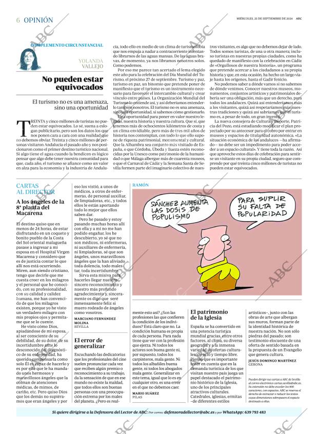 ABC SEVILLA 25-09-2024 página 6