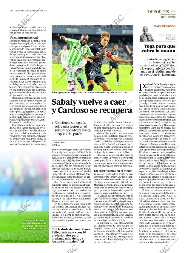 ABC SEVILLA 25-09-2024 página 65