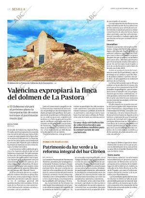 ABC SEVILLA 26-09-2024 página 14