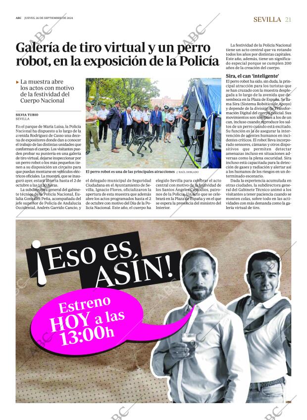 ABC SEVILLA 26-09-2024 página 21