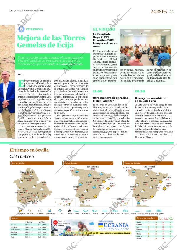 ABC SEVILLA 26-09-2024 página 23