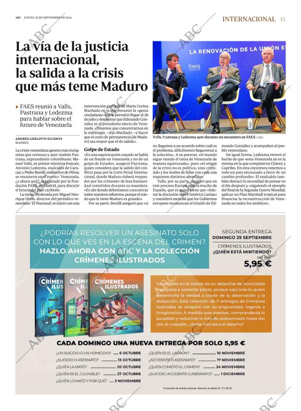 ABC SEVILLA 26-09-2024 página 41