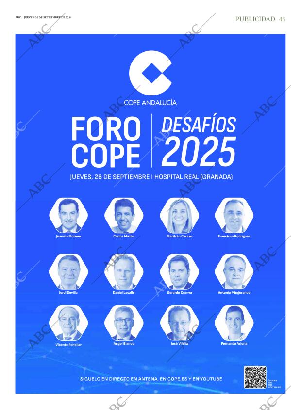 ABC SEVILLA 26-09-2024 página 45