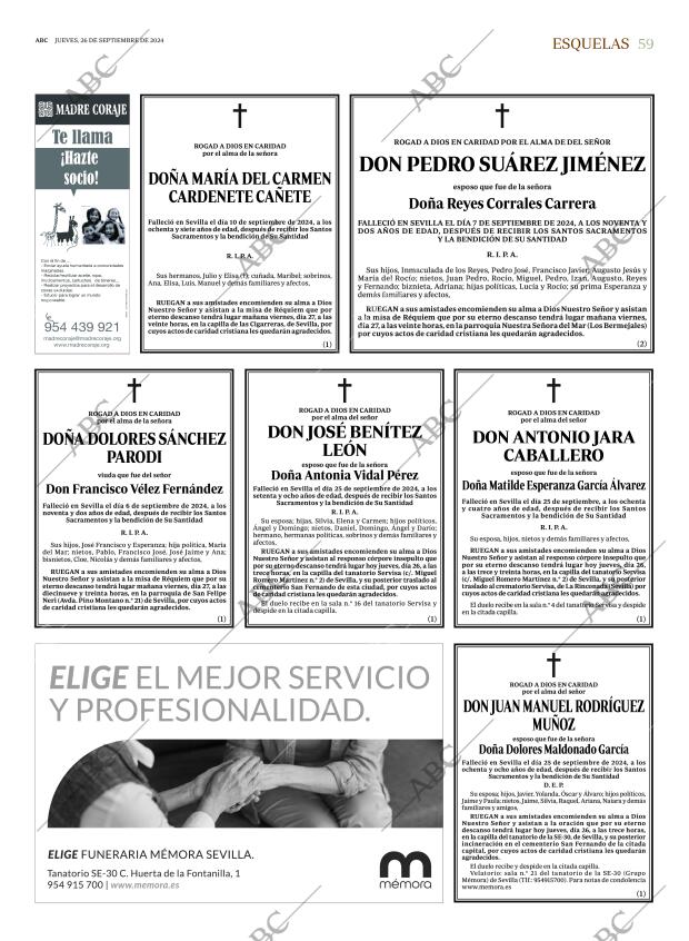 ABC SEVILLA 26-09-2024 página 59