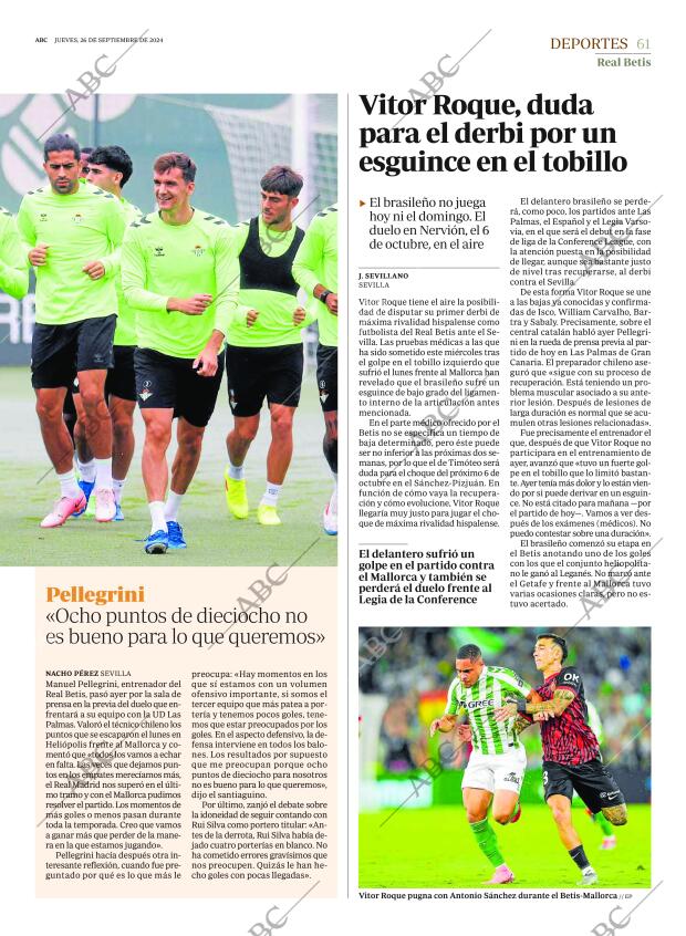 ABC SEVILLA 26-09-2024 página 61