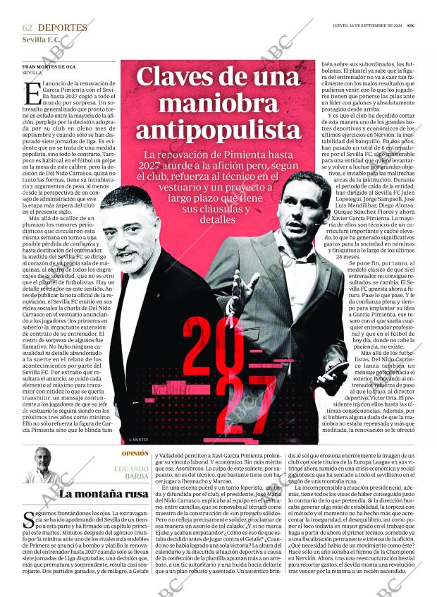 ABC SEVILLA 26-09-2024 página 62