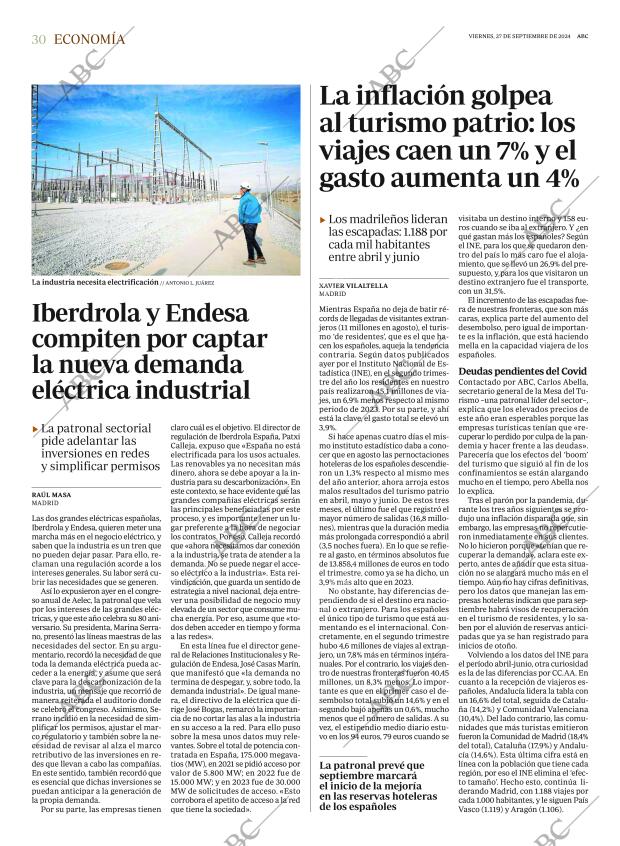 ABC MADRID 27-09-2024 página 30