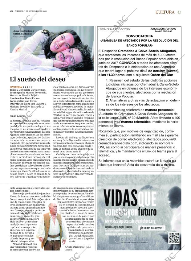 ABC MADRID 27-09-2024 página 43