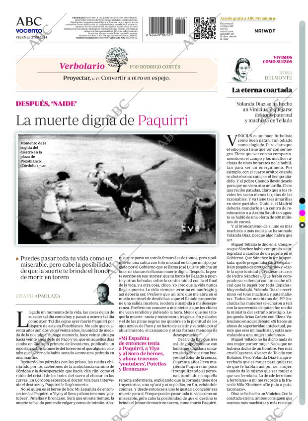 ABC MADRID 27-09-2024 página 64