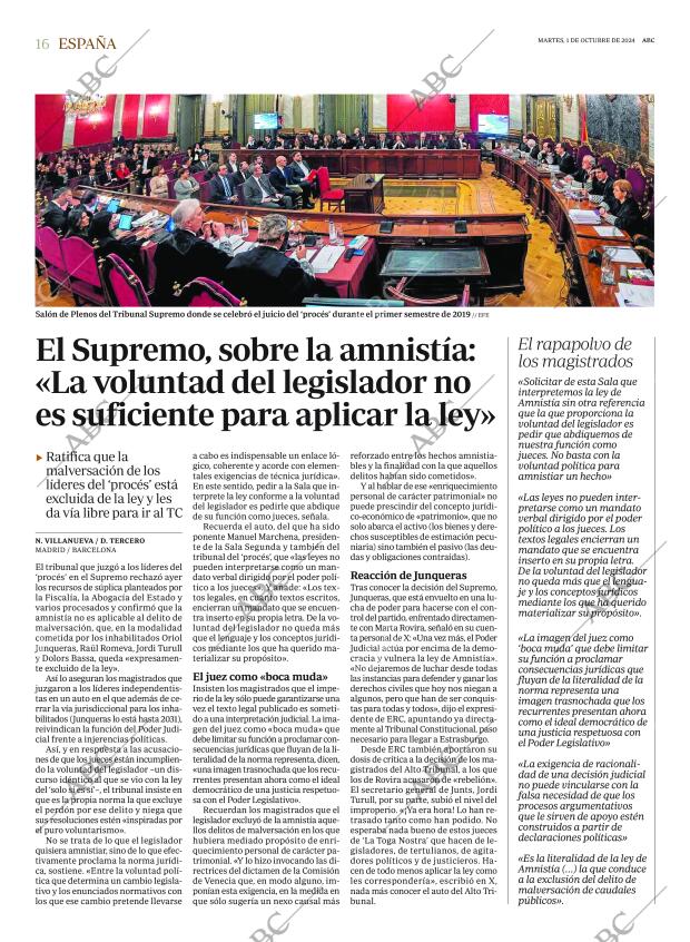 ABC MADRID 01-10-2024 página 16