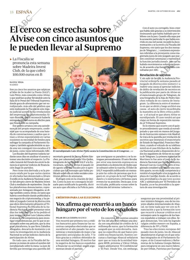 ABC MADRID 01-10-2024 página 18