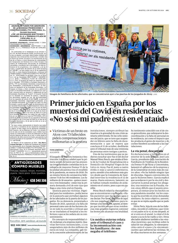 ABC MADRID 01-10-2024 página 36