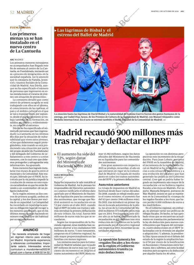 ABC MADRID 01-10-2024 página 52