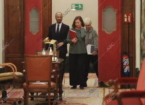 Reunión de la Mesa del Congreso presidida por Francina Armengol