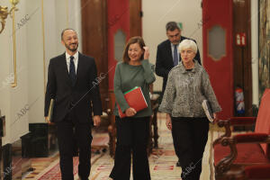 Reunión de la Mesa del Congreso presidida por Francina Armengol