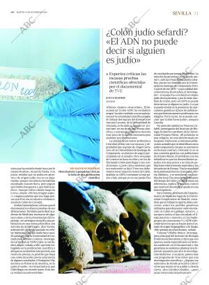 ABC SEVILLA 15-10-2024 página 21