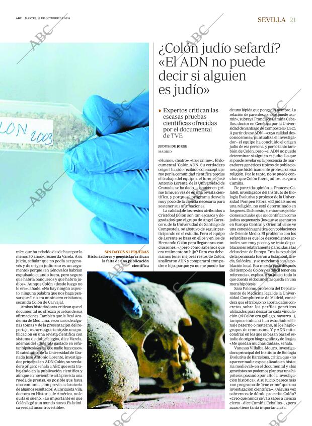 ABC SEVILLA 15-10-2024 página 21
