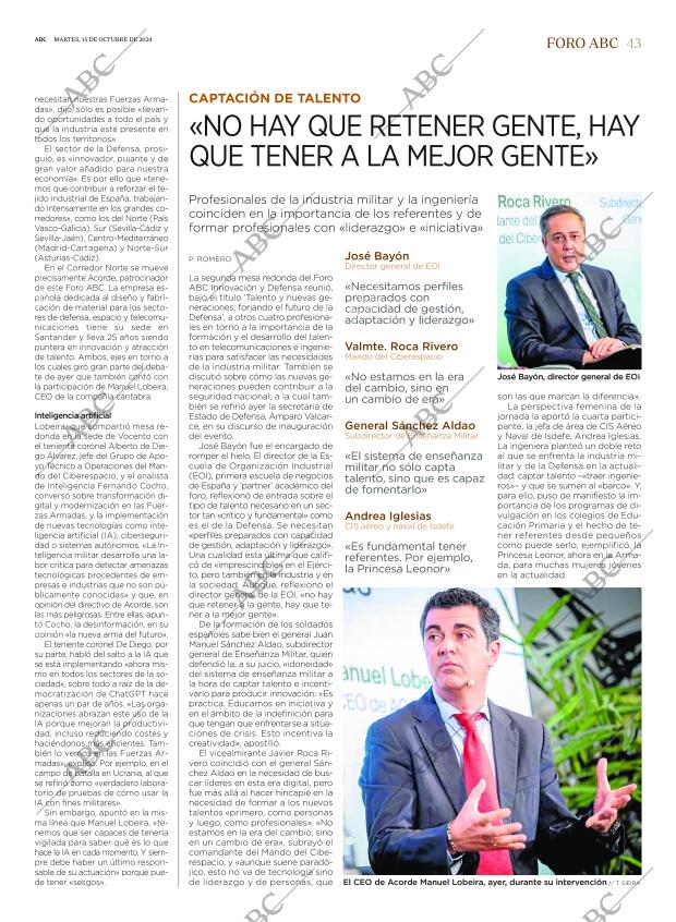 ABC SEVILLA 15-10-2024 página 43