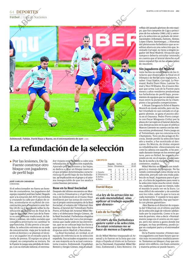 ABC SEVILLA 15-10-2024 página 64