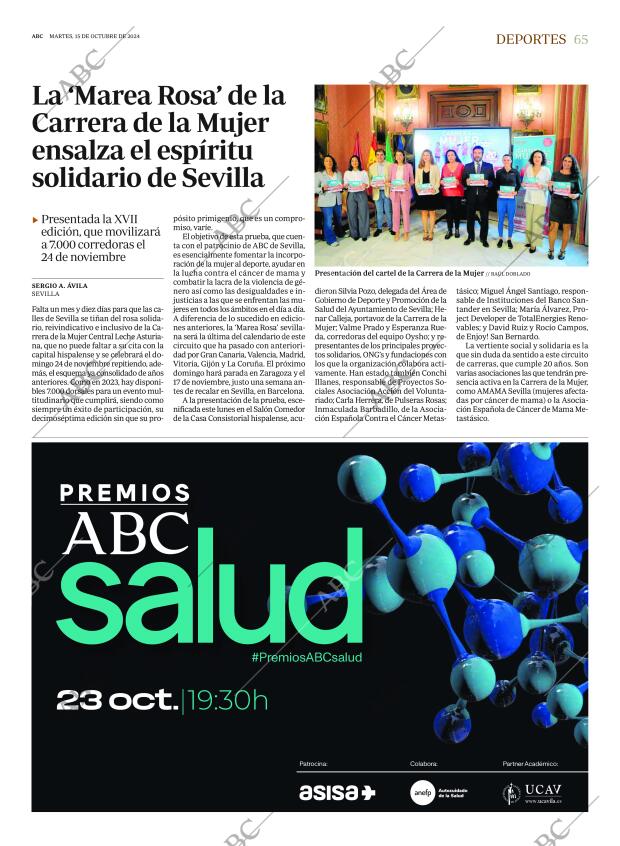 ABC SEVILLA 15-10-2024 página 65