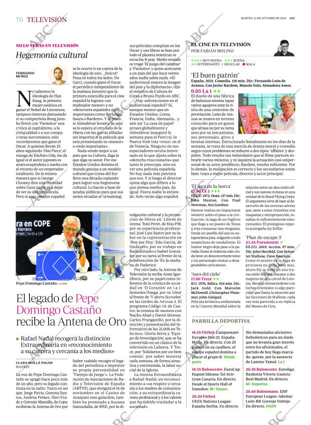 ABC SEVILLA 15-10-2024 página 70