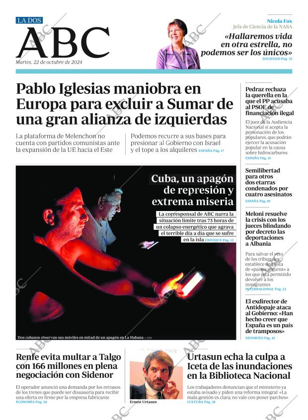 ABC MADRID 22-10-2024 página 2