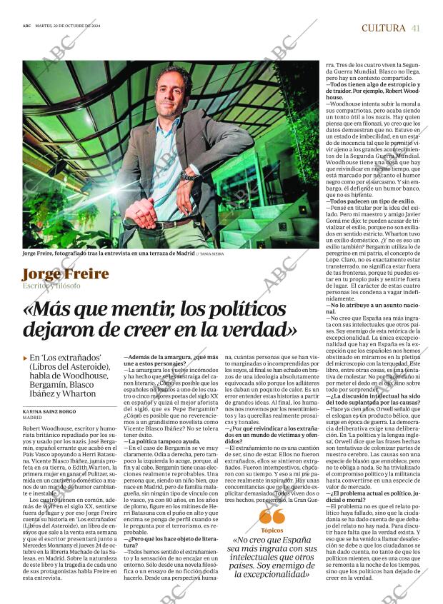 ABC MADRID 22-10-2024 página 41
