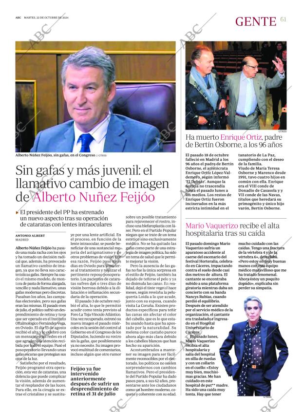ABC MADRID 22-10-2024 página 61