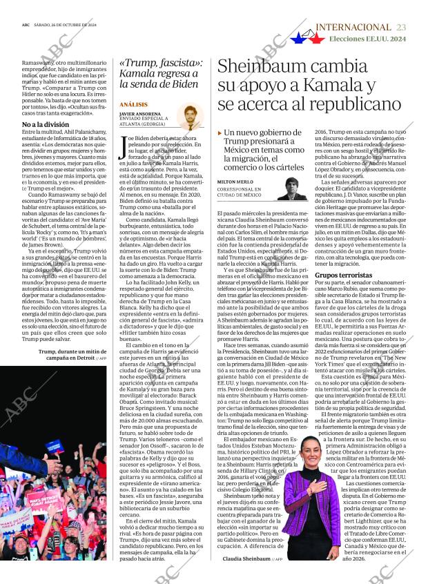 ABC MADRID 26-10-2024 página 23
