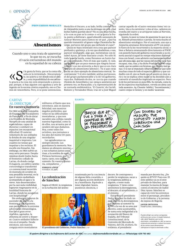 ABC MADRID 26-10-2024 página 6