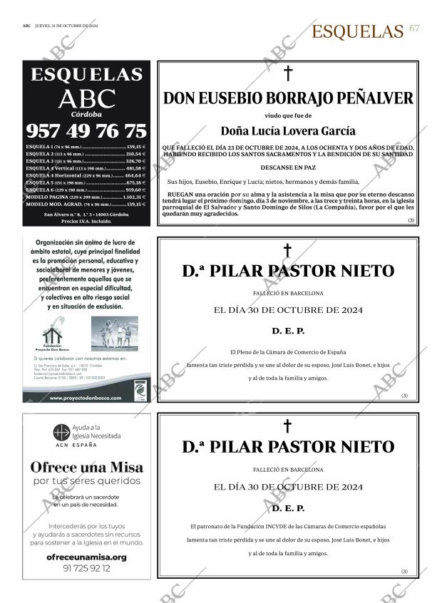 ABC CORDOBA 31-10-2024 página 67