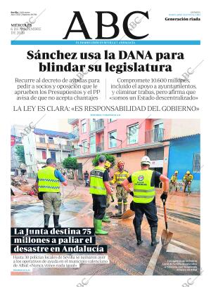 ABC SEVILLA 06-11-2024 página 1