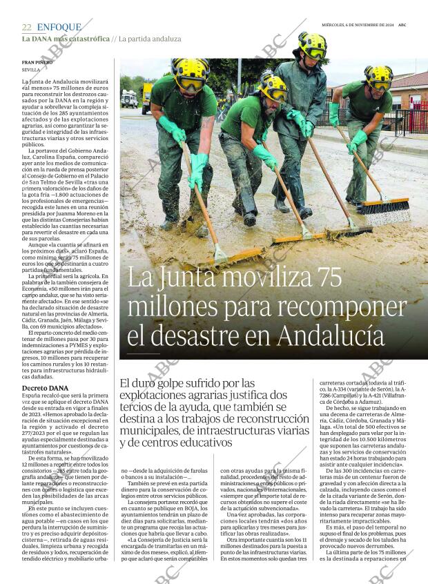 ABC SEVILLA 06-11-2024 página 22
