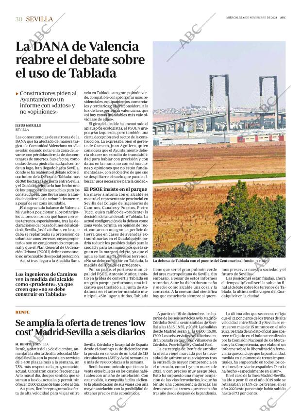 ABC SEVILLA 06-11-2024 página 30