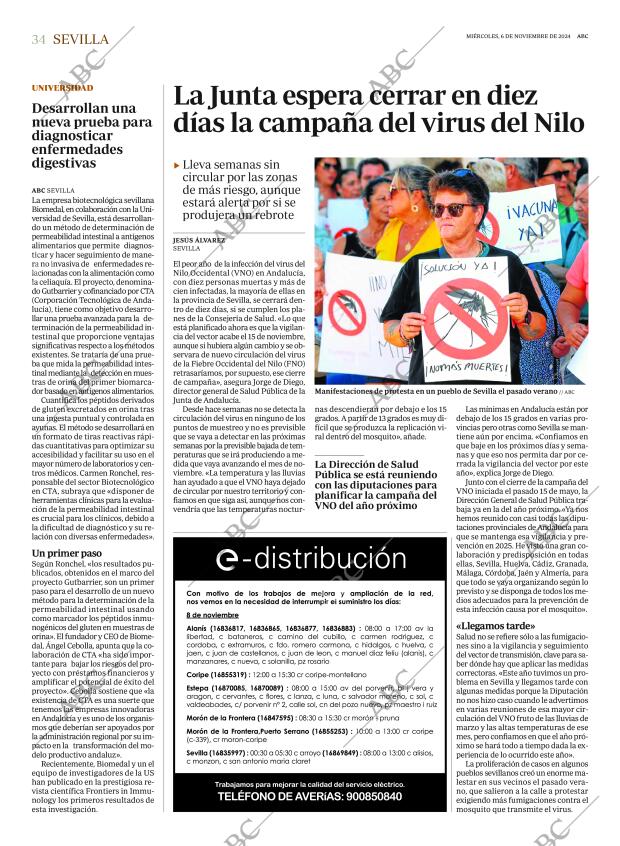 ABC SEVILLA 06-11-2024 página 34