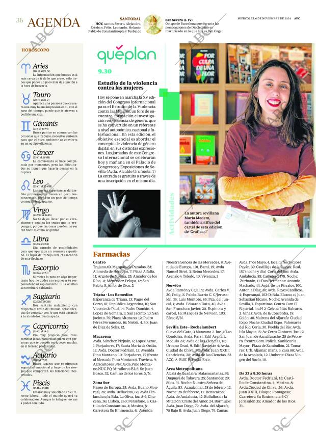 ABC SEVILLA 06-11-2024 página 36