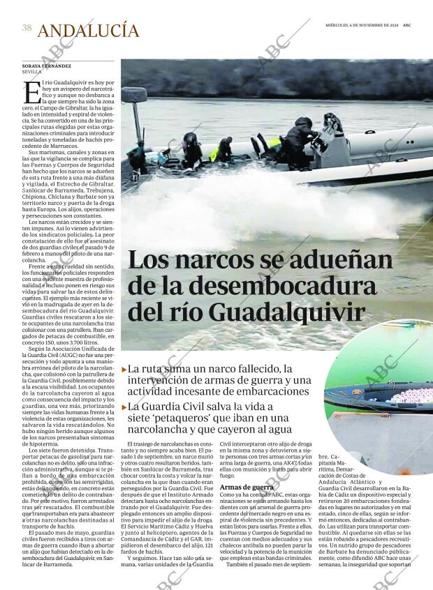ABC SEVILLA 06-11-2024 página 38