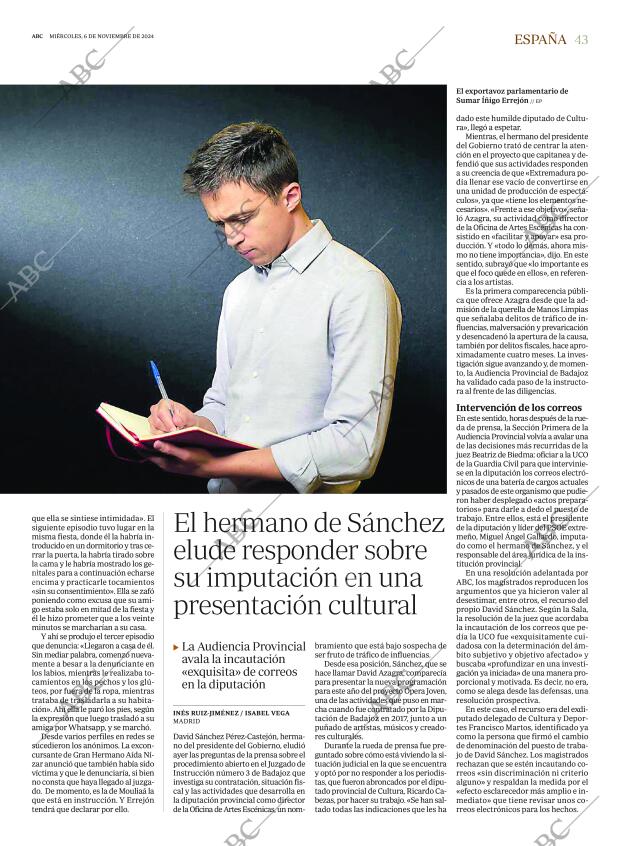 ABC SEVILLA 06-11-2024 página 43
