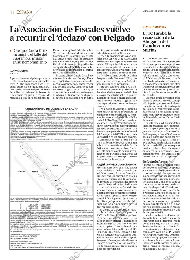 ABC SEVILLA 06-11-2024 página 44