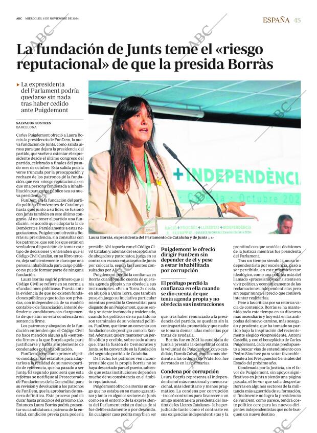 ABC SEVILLA 06-11-2024 página 45