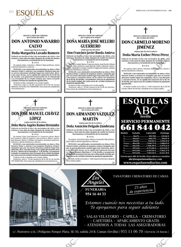 ABC SEVILLA 06-11-2024 página 60