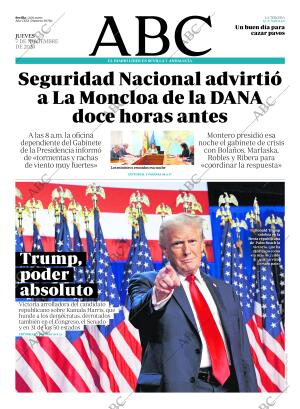 ABC SEVILLA 07-11-2024 página 1