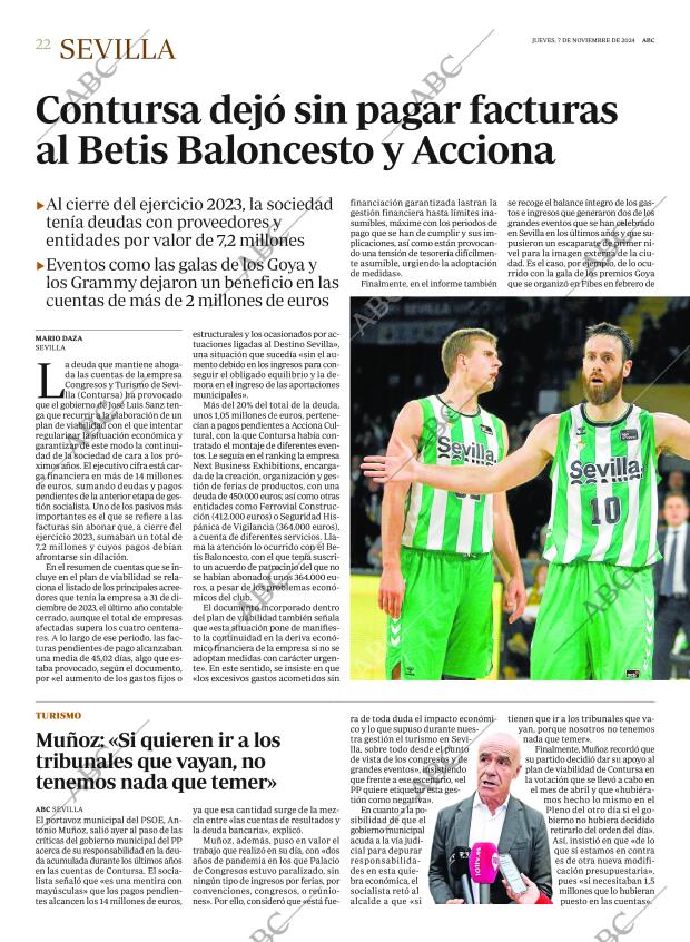 ABC SEVILLA 07-11-2024 página 22