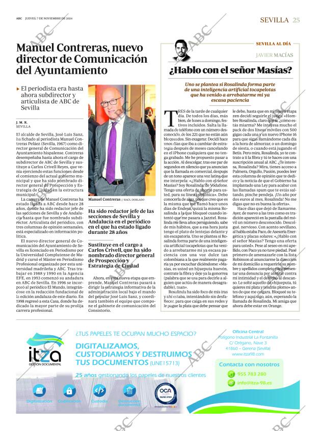 ABC SEVILLA 07-11-2024 página 25