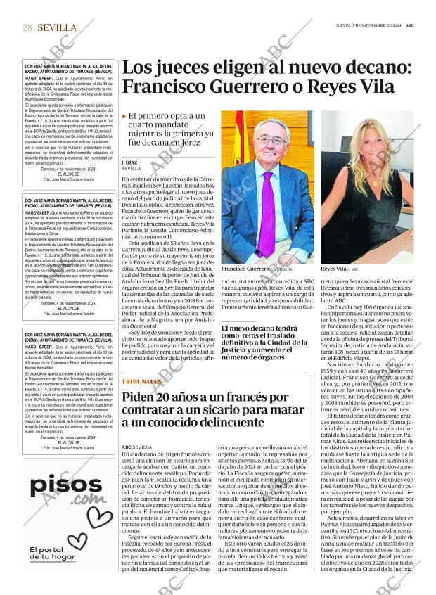 ABC SEVILLA 07-11-2024 página 28