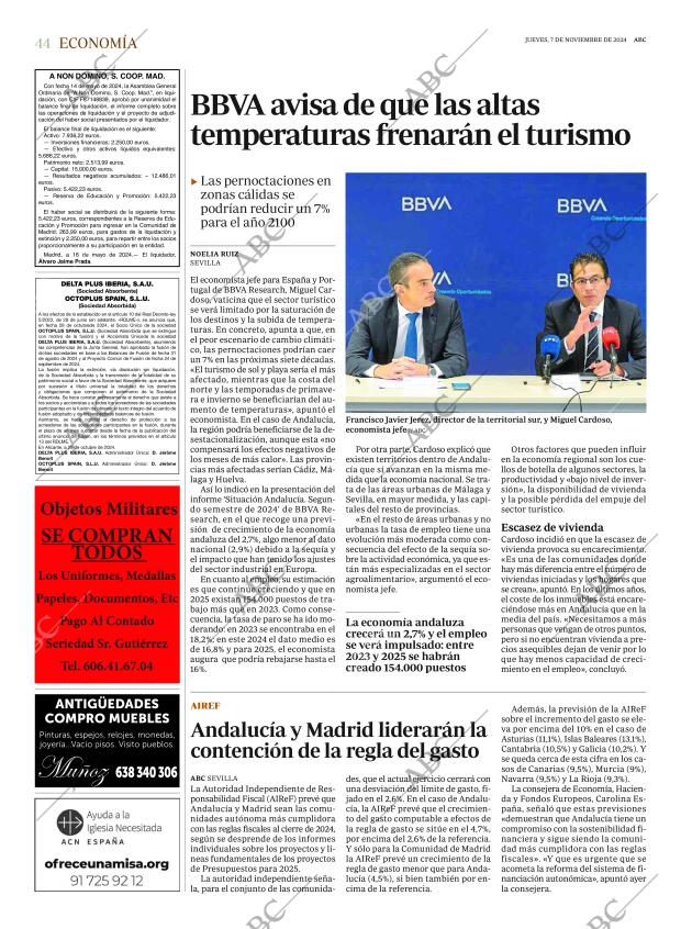 ABC SEVILLA 07-11-2024 página 44
