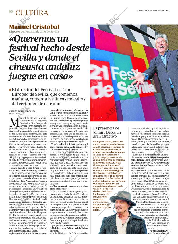 ABC SEVILLA 07-11-2024 página 58