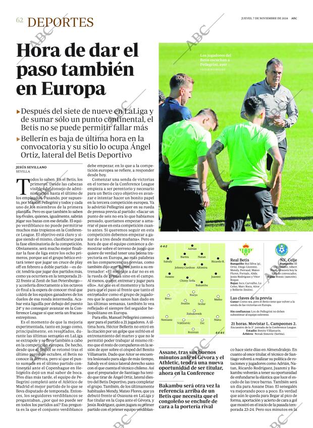 ABC SEVILLA 07-11-2024 página 62
